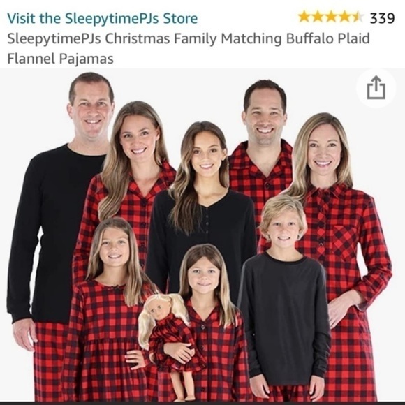 SleepytimePJs Buffalo Plaid Men Large - Picture 2 of 5